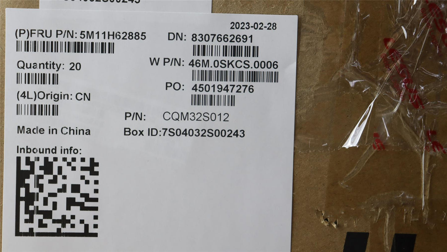 Lenovo MECH_ASM FR MECH_ASM C COVER CS BK 5M11H62885