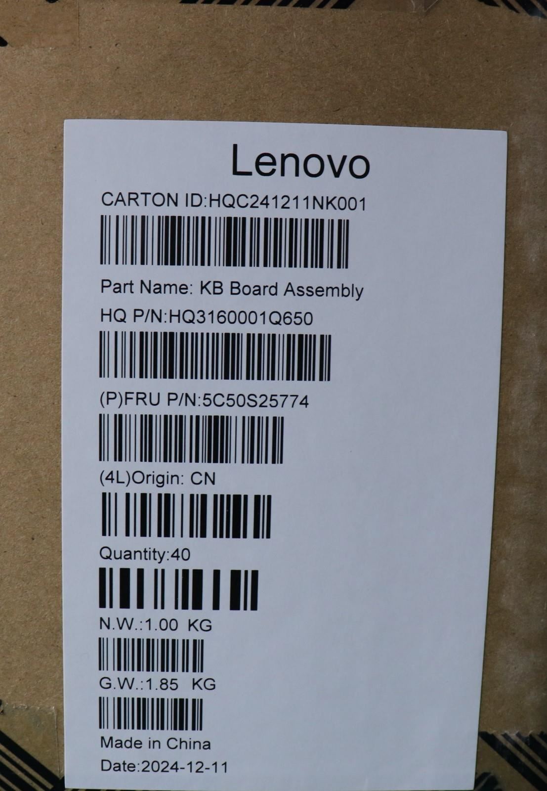 Lenovo CARDPOP H 83HT_AMD USB Board 5C50S25774