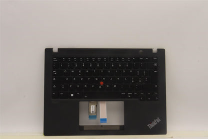 Lenovo ThinkPad T14s Gen 3 Keyboard Palmrest Top Cover Italian Black 5M11H27702