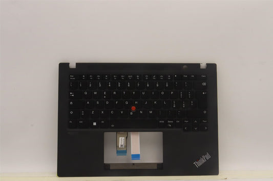 Lenovo ThinkPad T14s Gen 3 Keyboard Palmrest Top Cover Italian Black 5M11H27702