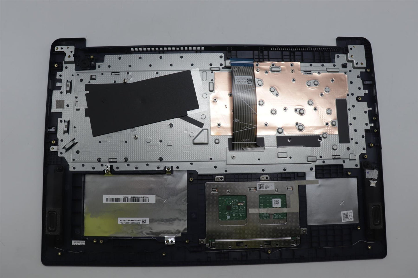 Lenovo IdeaPad 3 17IAU7 Palmrest Cover Touchpad Keyboard Belgian 5CB1H80809