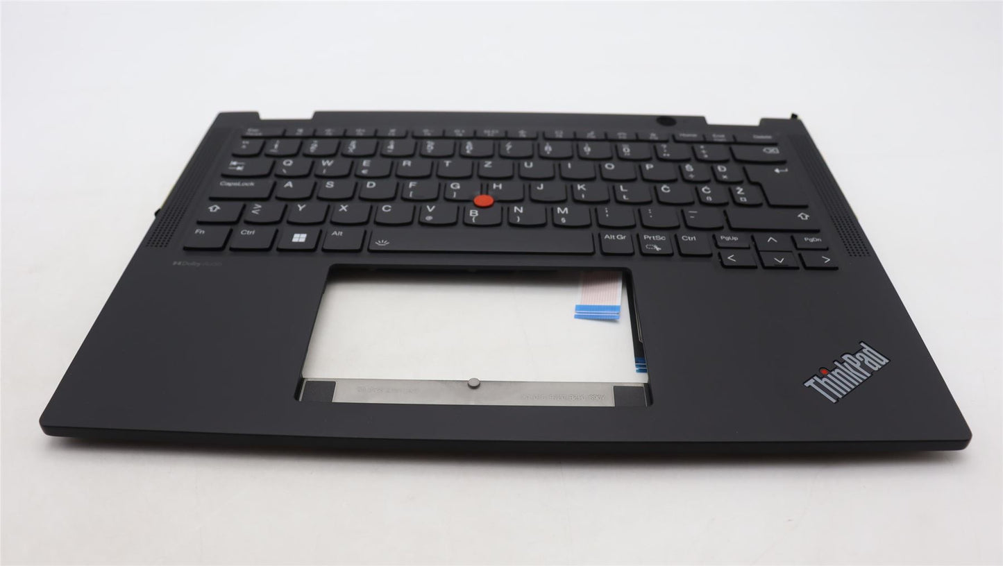Lenovo ThinkPad X13 Gen 4 Keyboard Palmrest Top Cover Slovenian Black 5M11L64270