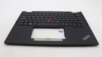 Lenovo ThinkPad X13 Gen 4 Keyboard Palmrest Top Cover Slovenian Black 5M11L64270