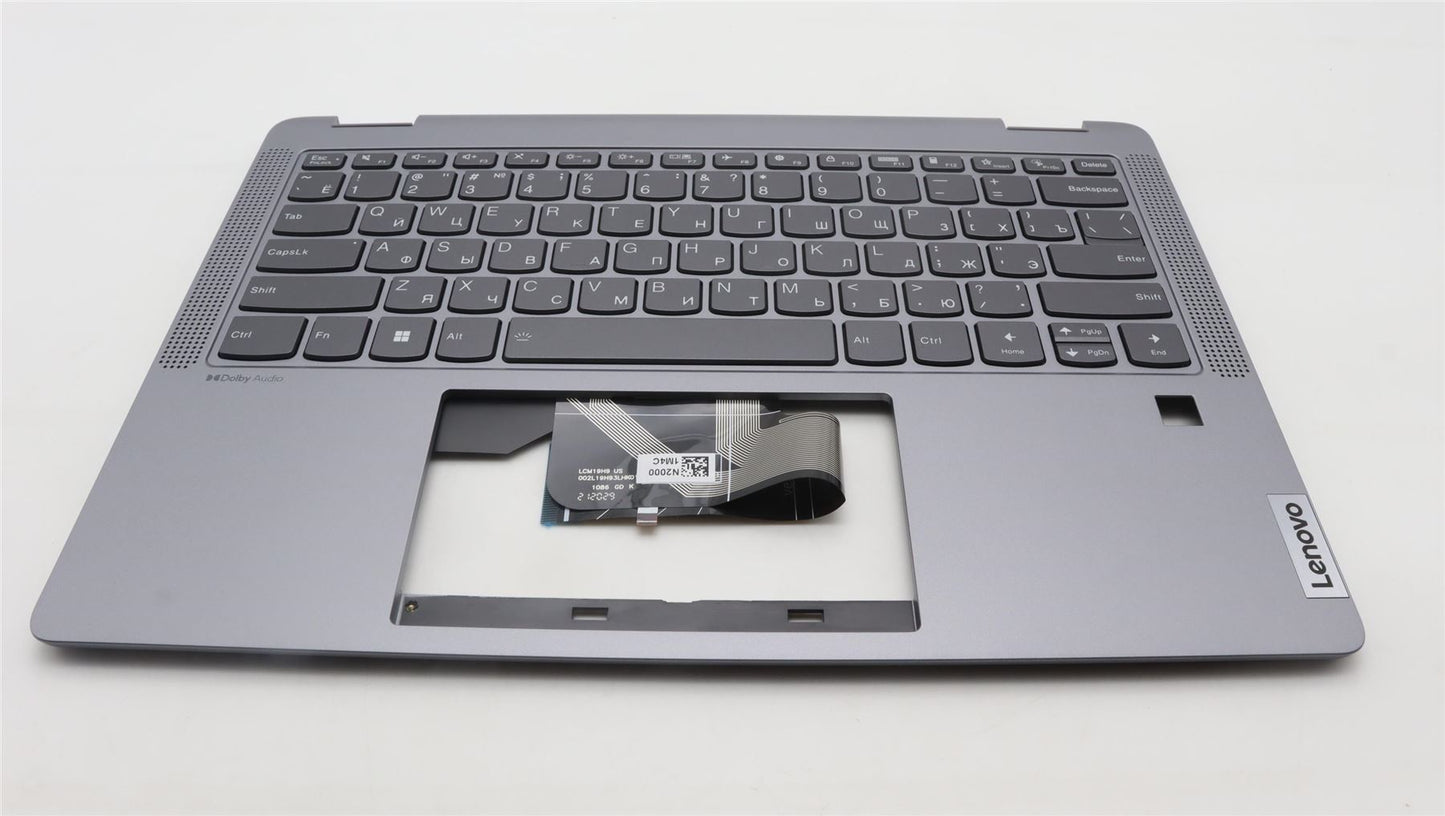 Lenovo IdeaPad 5 14ABR8 Keyboard Palmrest Top Cover Russian Backlit 5CB1K20796