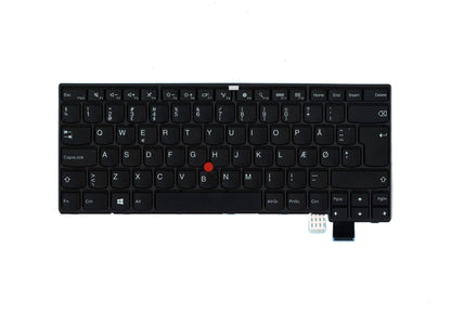 Lenovo ThinkPad T460s 13 Keyboard Danish Black 01YR055