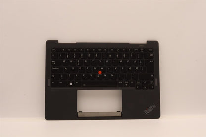 Lenovo ThinkPad X13s Keyboard Palmrest Top Cover Danish Black 5M11J12728