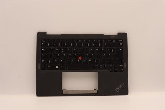 Lenovo ThinkPad X13s Keyboard Palmrest Top Cover Danish Black 5M11J12728