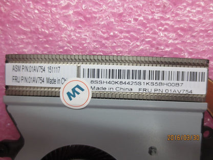 Lenovo ThinkPad 11e 3rd 11e 4th Fan Heatsink 01AV754