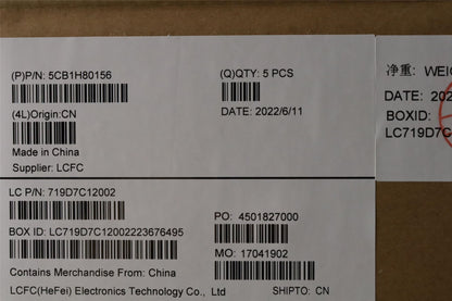 Lenovo COVER Upper Case ASM_ENG L82TU BU_BK 5CB1H80156
