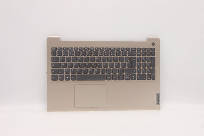 Lenovo IdeaPad 3 15ALC6 Palmrest Cover Touchpad Keyboard French Sand 5CB1B69009