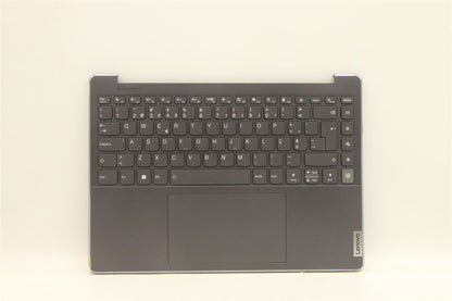 Lenovo Yoga 9 14IAP7 Keyboard Palmrest Top Cover German Grey 5CB1H23715