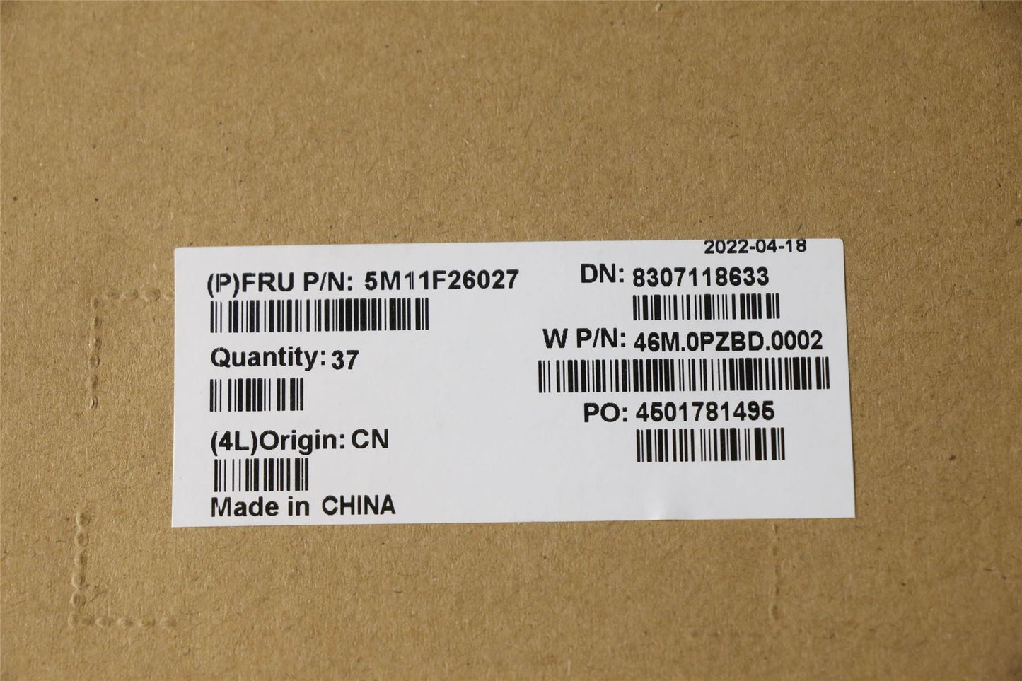 Lenovo ThinkPad L14 3 L14 Gen 4 L15 3 FP Board Finger Print Power 5M11F26027