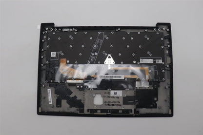 Lenovo Carbon X1 9th Keyboard Palmrest Top Cover Danish Black 5M11C53234