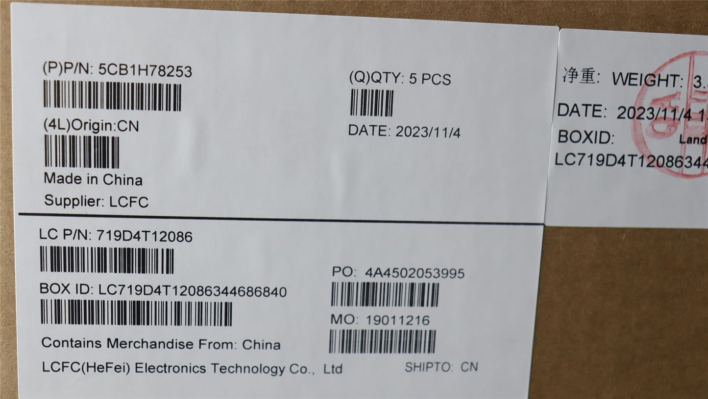 Lenovo IdeaPad 3 15IAU7 Palmrest Cover Touchpad Keyboard Slovenian 5CB1H78253