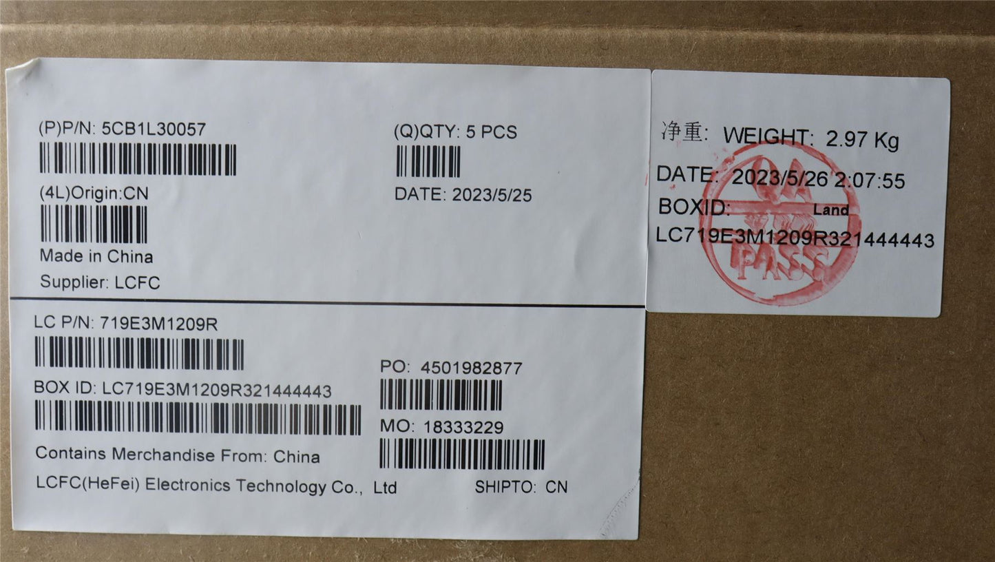 Lenovo Upper Case ASM_ITA L82XN FP AG BL 5CB1L30057