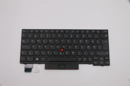 Lenovo ThinkPad L13 2 X13 Keyboard Danish Black Backlit 5N20V43336