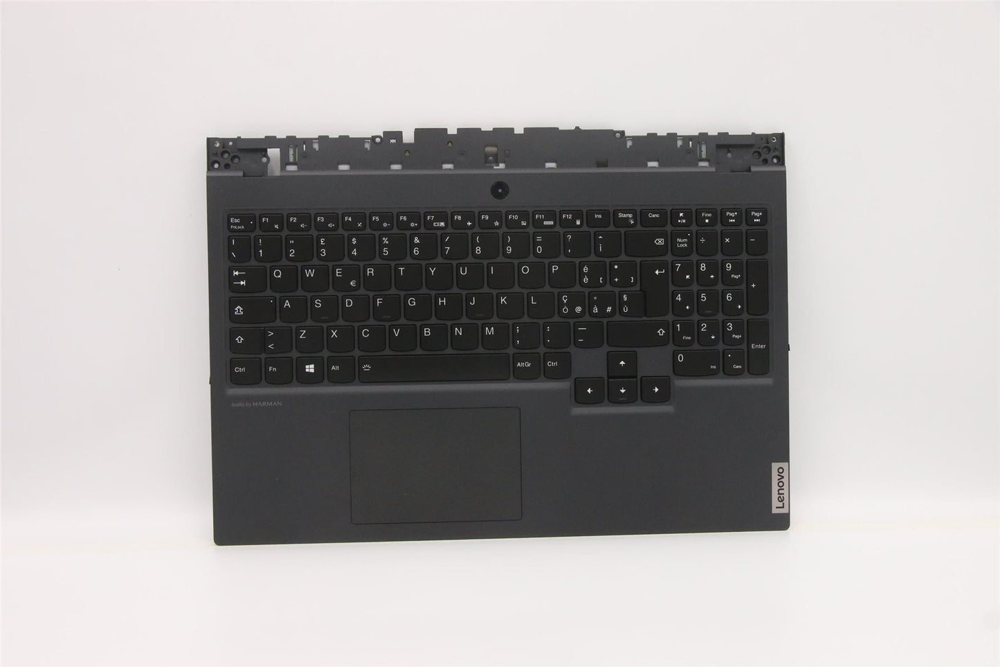 Lenovo 5 15ARH05 Palmrest Cover Touchpad Keyboard Italian Black 5CB0Z27713