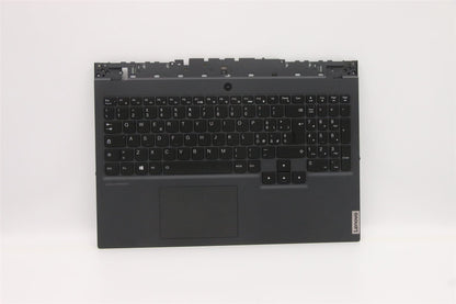 Lenovo 5 15ARH05 Palmrest Cover Touchpad Keyboard Italian Black 5CB0Z27713