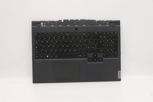 Lenovo 5 15ARH05 Palmrest Cover Touchpad Keyboard Italian Black 5CB0Z27713