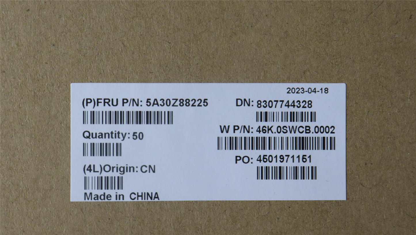 Lenovo FRU Antenna WLAN cable 500W Gen4 5A30Z88225