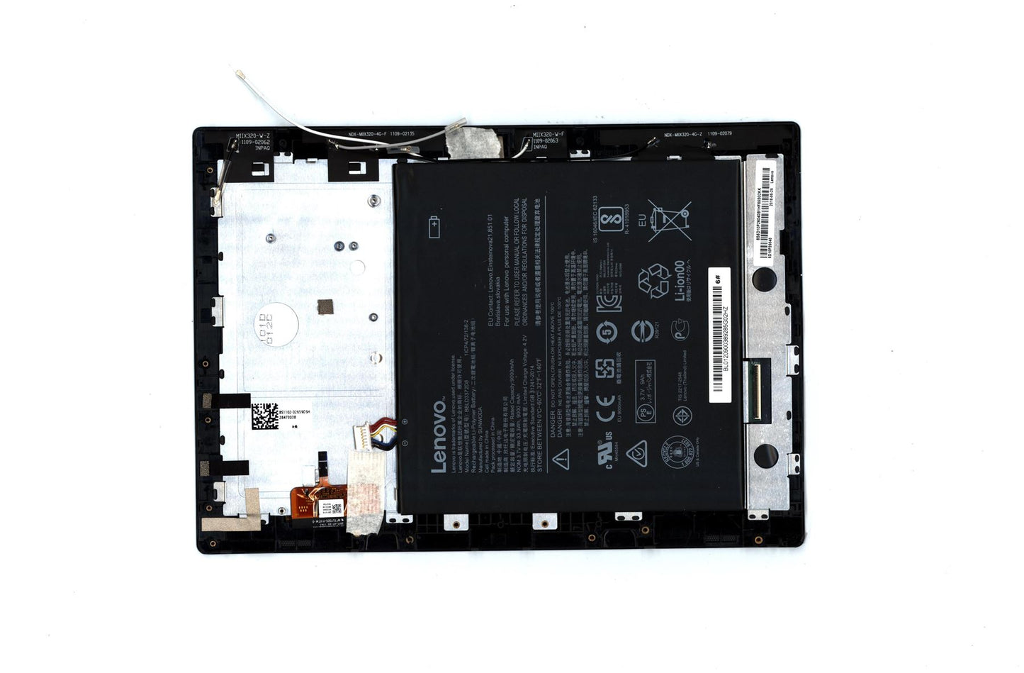 Lenovo Miix 320-10ICR Touch Touchscreen 10.1" FHD 1920 x 1080 IPS 5D10P26040