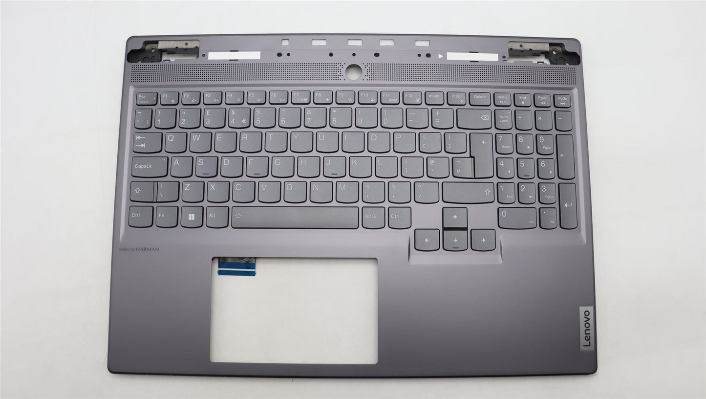 Lenovo Legion S7 16APH8 Keyboard Palmrest Top Cover UK White Backlit 5CB1L68873