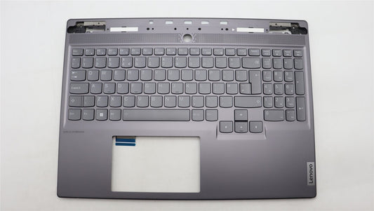 Lenovo Legion S7 16APH8 Keyboard Palmrest Top Cover UK White Backlit 5CB1L68873