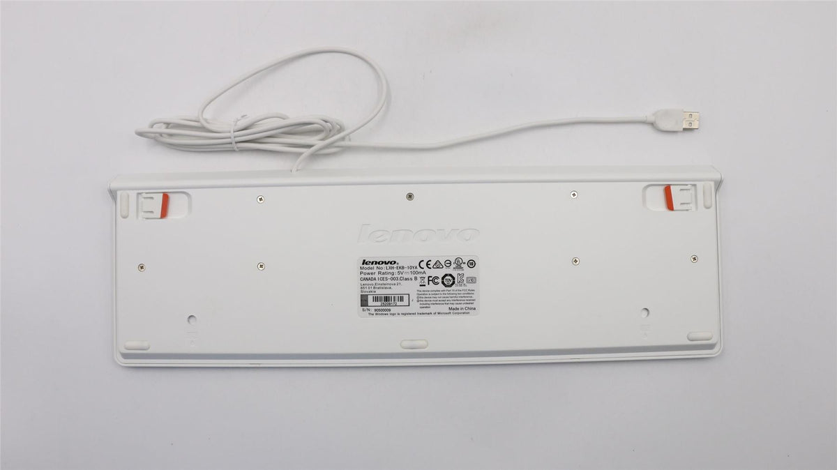 Lenovo Sunrex EKB-10YA (US-EU) W-S USB KB-LVT8 US English Keyboard 25209172