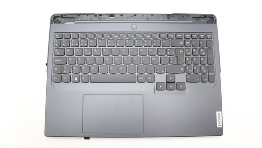 Lenovo Legion 5 16ARX8 Palmrest Cover Touchpad Keyboard Belgian 5CB1L54609