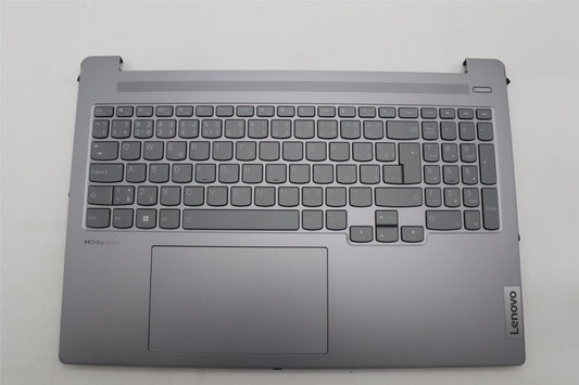 Lenovo IdeaPad 5 16ARP8 Palmrest Cover Touchpad Keyboard Arctic Grey 5CB1K98170