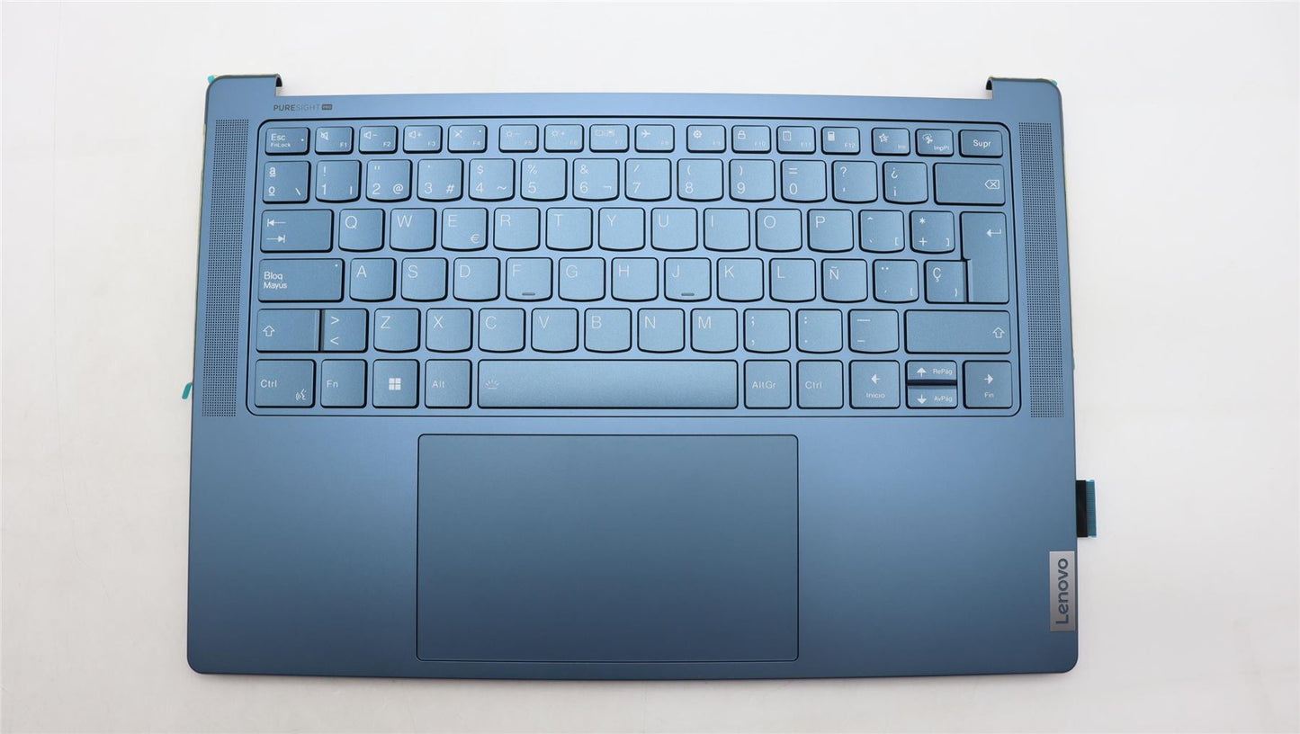 Lenovo Yoga 9 14IRP8 Palmrest Cover Touchpad Keyboard Spanish 5CB1L49768
