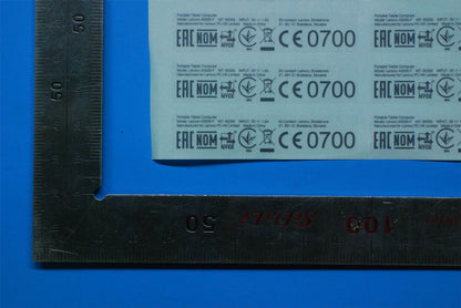 Lenovo A5500-F Rating Label-RU&*82LVP60004W CS 5L19A6MWC0