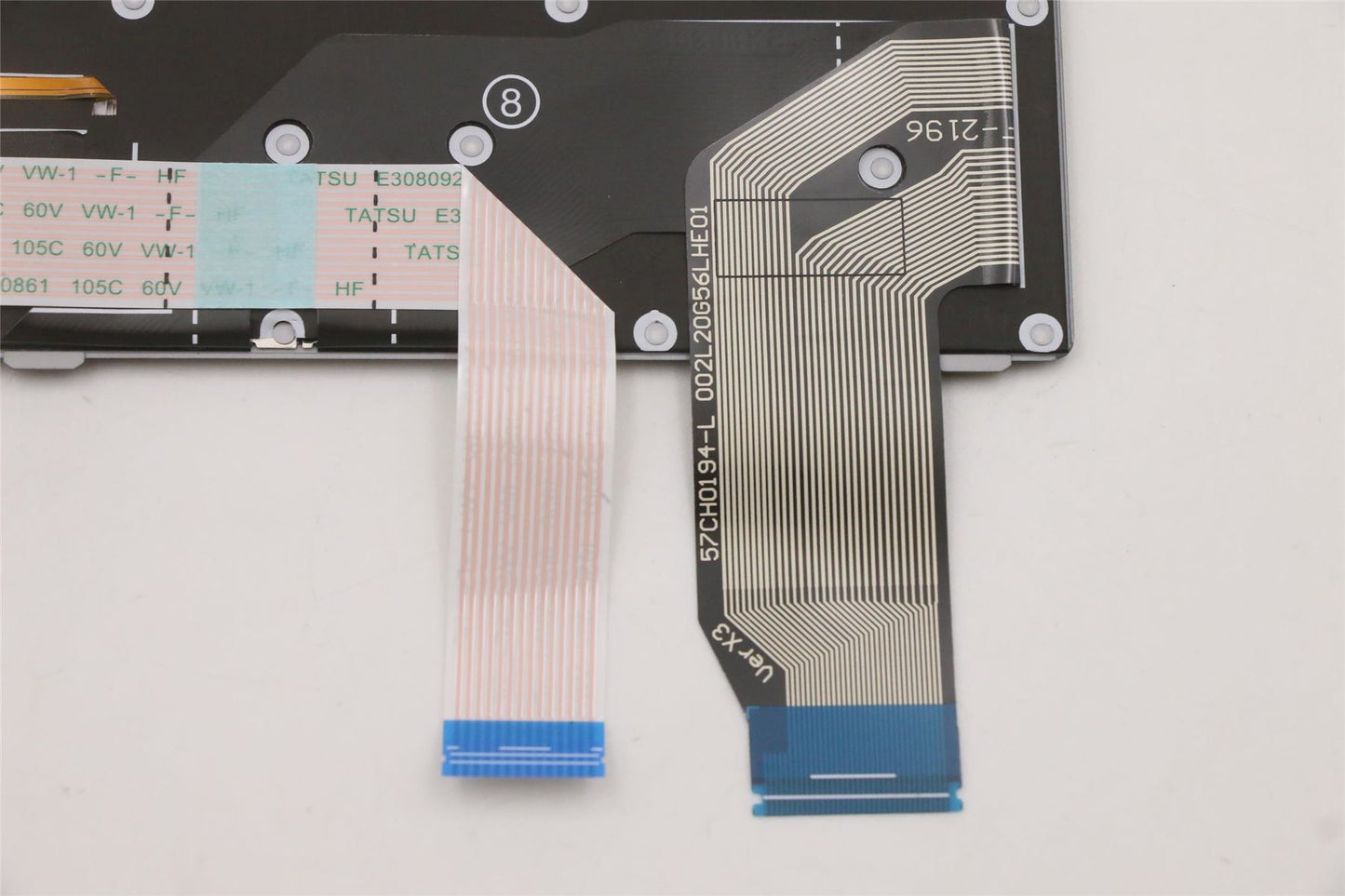 Lenovo ThinkPad X13 Gen 2 Keyboard Hungarian Grey Backlit 5N21A21971