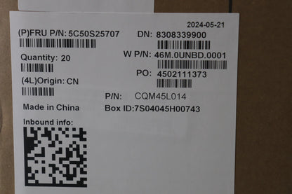 Lenovo CARDPOP W 21MU IO BD AMD Board 5C50S25707