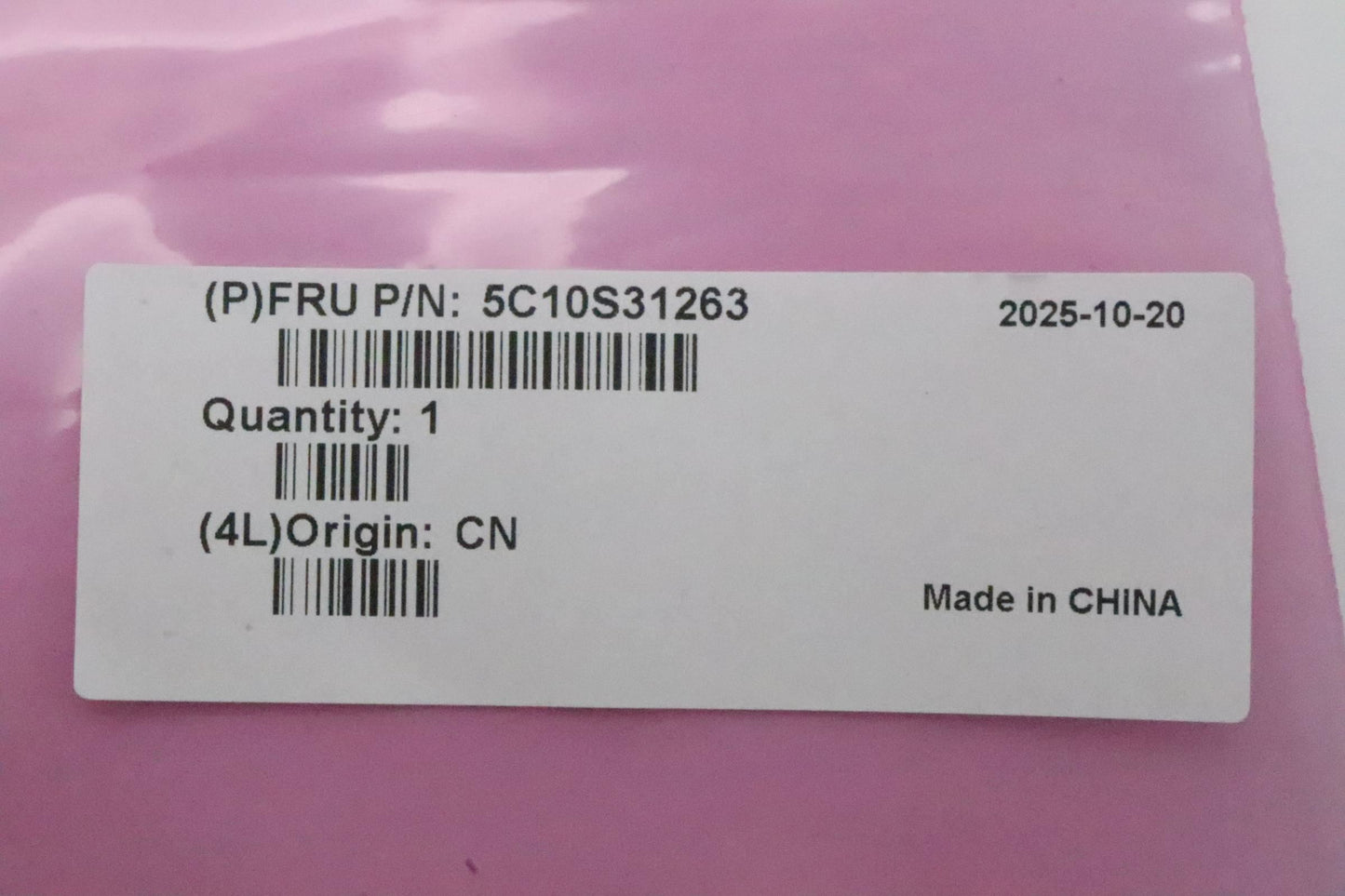 Lenovo L 83K1 TOUCH MGE eDP Cable 5C10S31263