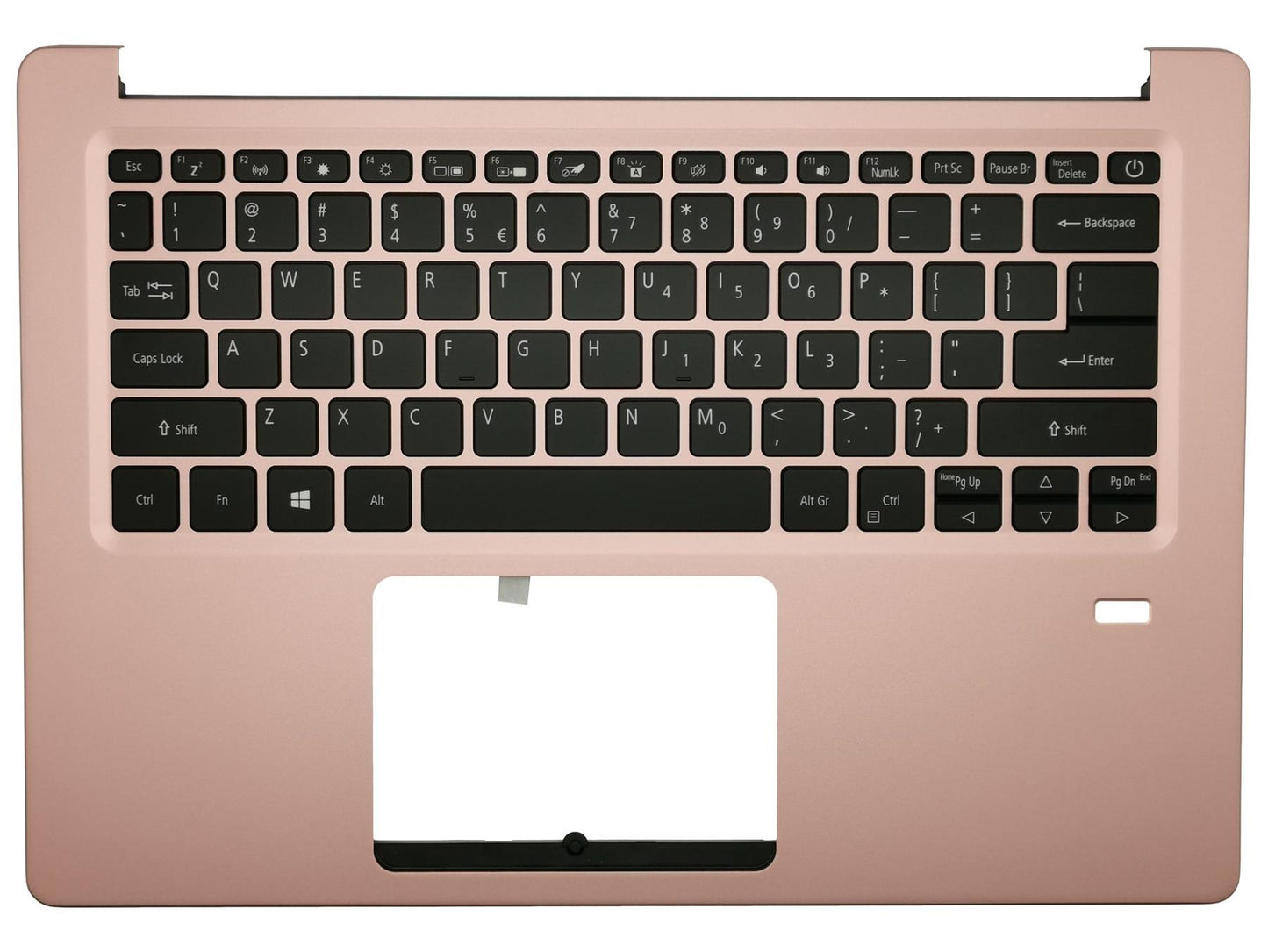 Acer Swift SF114-32 Palmrest Cover Keyboard US International Pink 6B.GZLN1.009