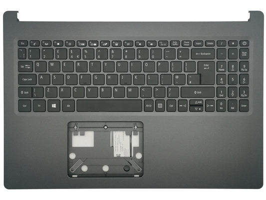 Acer Aspire A515-55 A515-55G Palmrest Cover Keyboard UK Black 6B.HSKN7.031