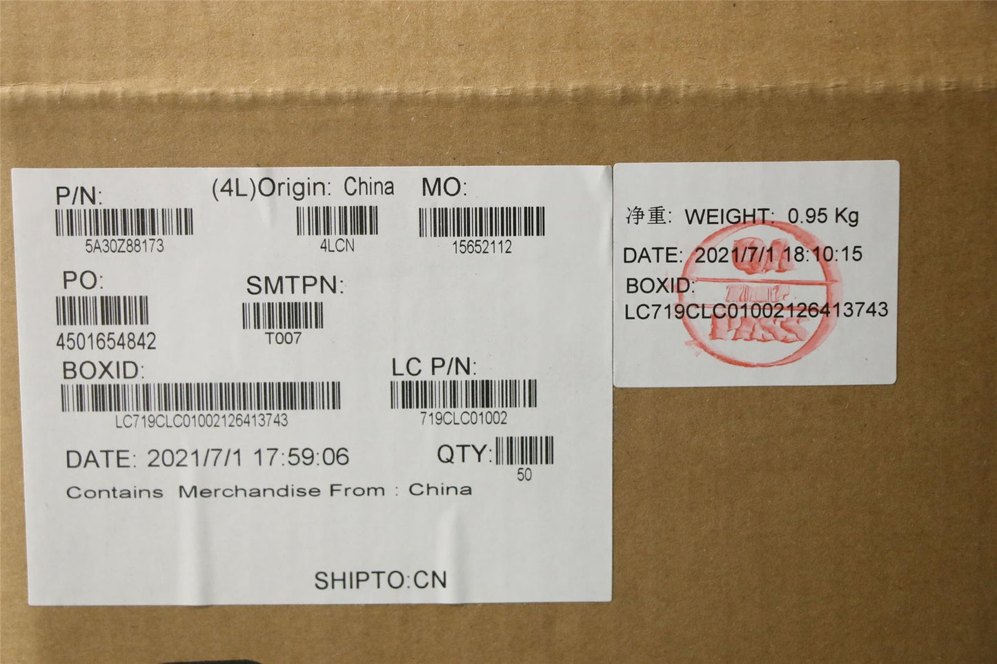 Lenovo ThinkPad T15g 2 P15 2 Wi-Fi Wifi Wireless Antenna 5A30Z88173