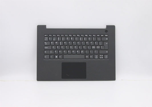 Lenovo V130-14IGM Palmrest Touchpad Cover Keyboard Czech Grey 5CB0R39229