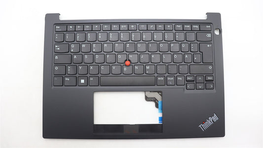 Lenovo ThinkPad E14 Gen 5 s Keyboard Palmrest Top Cover German Black 5M11L59685