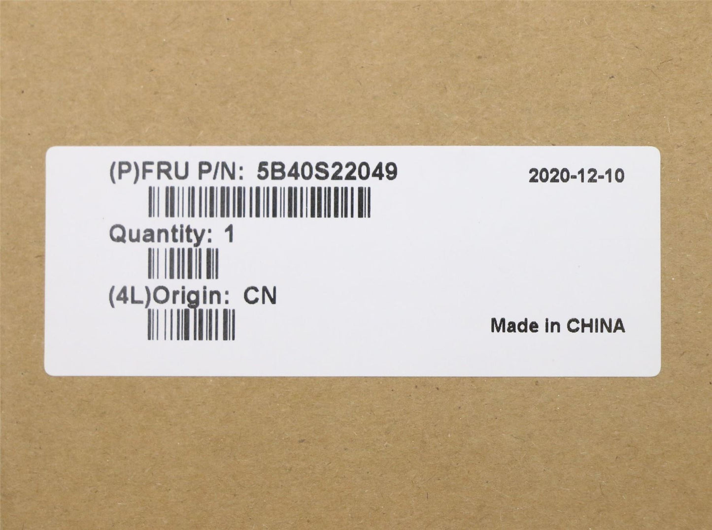 Lenovo HDD Bracket C 20VE 2nd SSD 2280 5B40S22049
