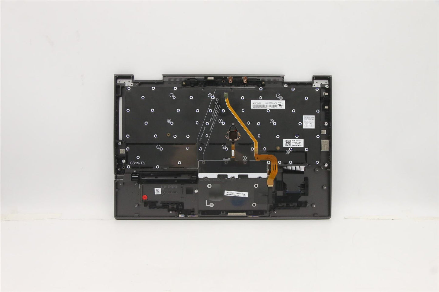 Lenovo ThinkPad X1 5th Gen Keyboard Palmrest Top Cover Bulgarian 5M10Z37074