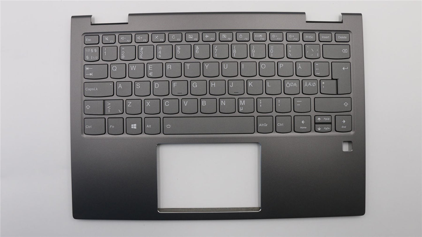 Lenovo Yoga 730-13IWL 730-13IKB Keyboard Palmrest Top Cover Nordic 5CB0Q95832