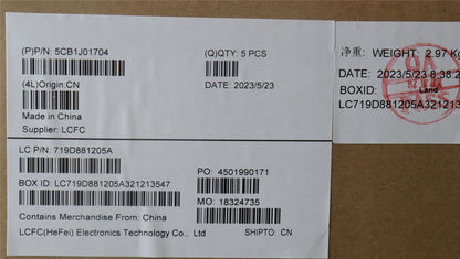 Lenovo IdeaPad 1 14IAU7 Palmrest Cover Touchpad Keyboard UK 5CB1J01704