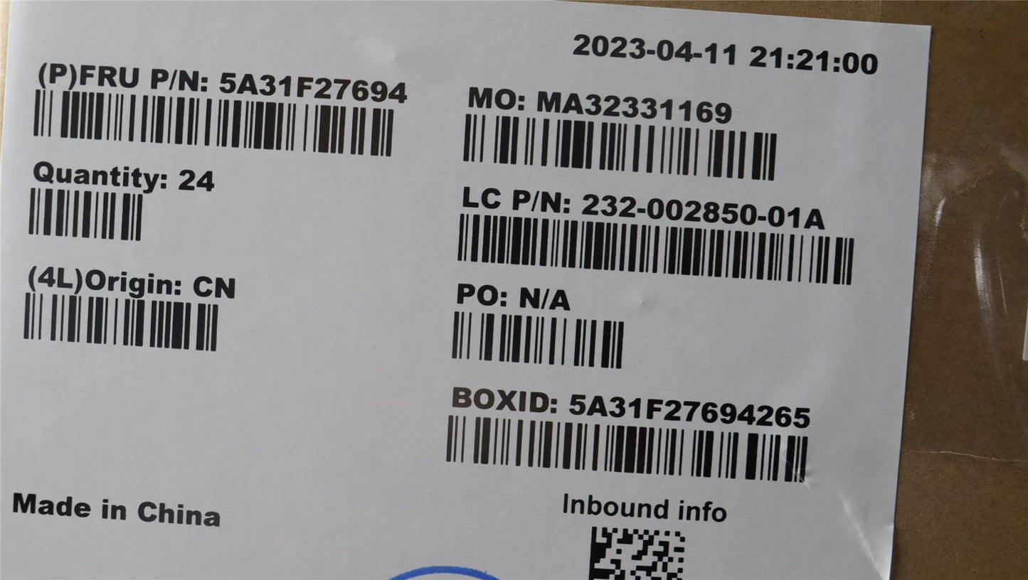 Lenovo Fru, MINI5i main antenna_LUX 5A31F27694