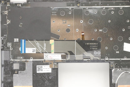 Lenovo IdeaPad 5-14ALC05 Palmrest Cover Keyboard Arabic Grey 5CB1C19408