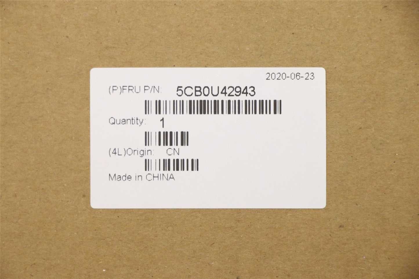 Lenovo Upper Case ASM_CH L81Q4 BL_BK 5CB0U42943