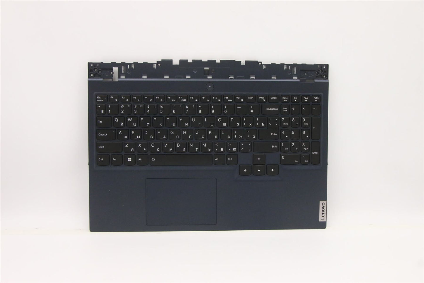 Lenovo 5 15ITH6 Palmrest Cover Touchpad Keyboard Russian Blue Backlit 5CB1D12347