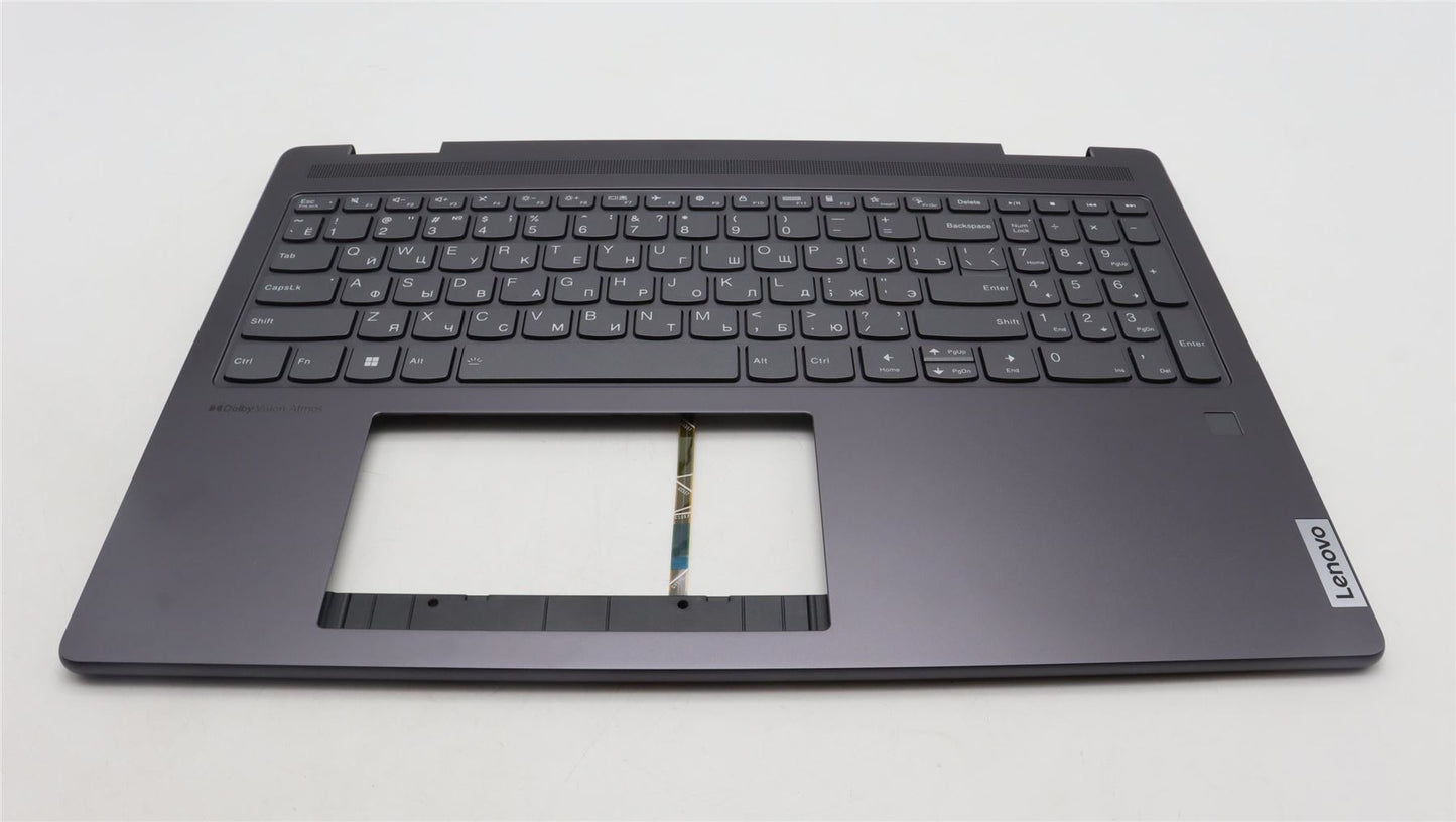 Lenovo Yoga 7 16IRL8 Keyboard Palmrest Top Cover Russian Storm Grey 5CB1L31849