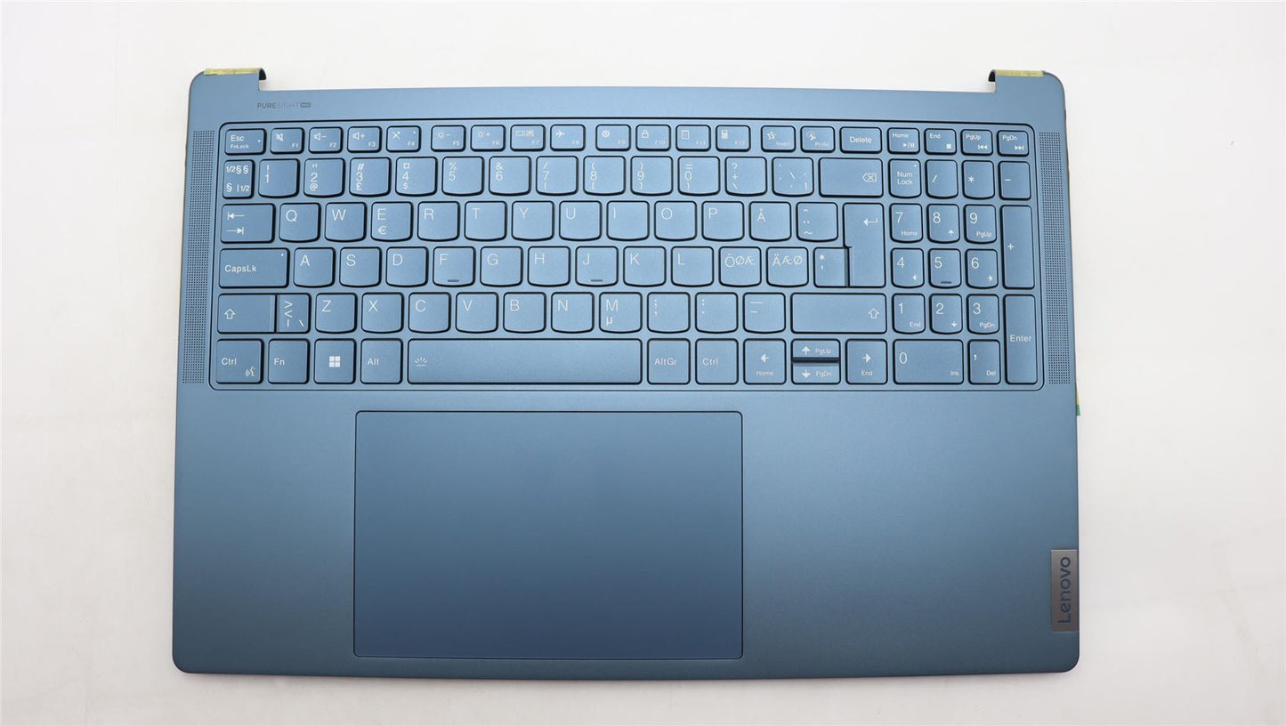 Lenovo Yoga 9 16IRP8 Palmrest Cover Touchpad Keyboard Nordic 5CB1L55162